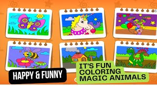 its Fun Coloring Magic Aniamls @cakmaytoys