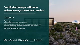 Opinn kynningarfundur Coda Terminal | Samkomusalur Hauka Ásvöllum HFJ