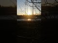 Путь домой, сквозь закатные лучи #nomusic #spring #sunbeams #sunset #sunsetview #road #car
