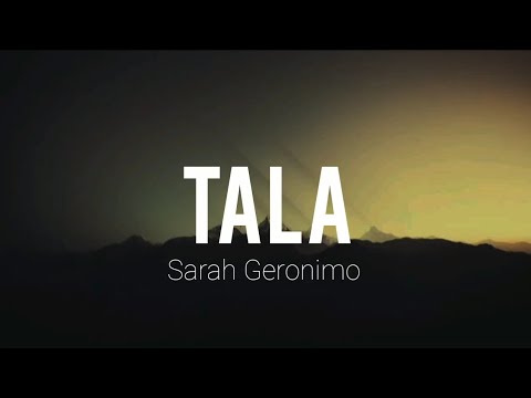 Tala - Sarah Geronimo (Lyrics)