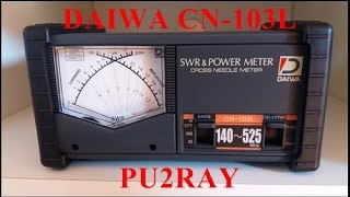 DAIWA製 SWR & POWER METER CN-103L RigPix Database - RF measuring gear - Daiwa CN-103L