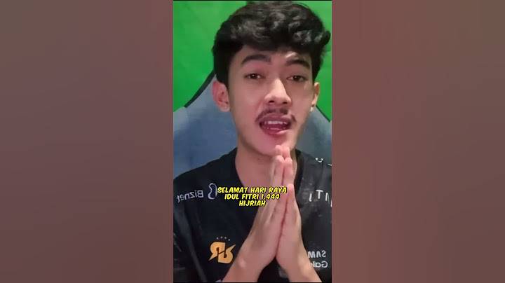 BA RRQ MENGUCAPKAN SELAMAT IDUL FITRI🙏🏻