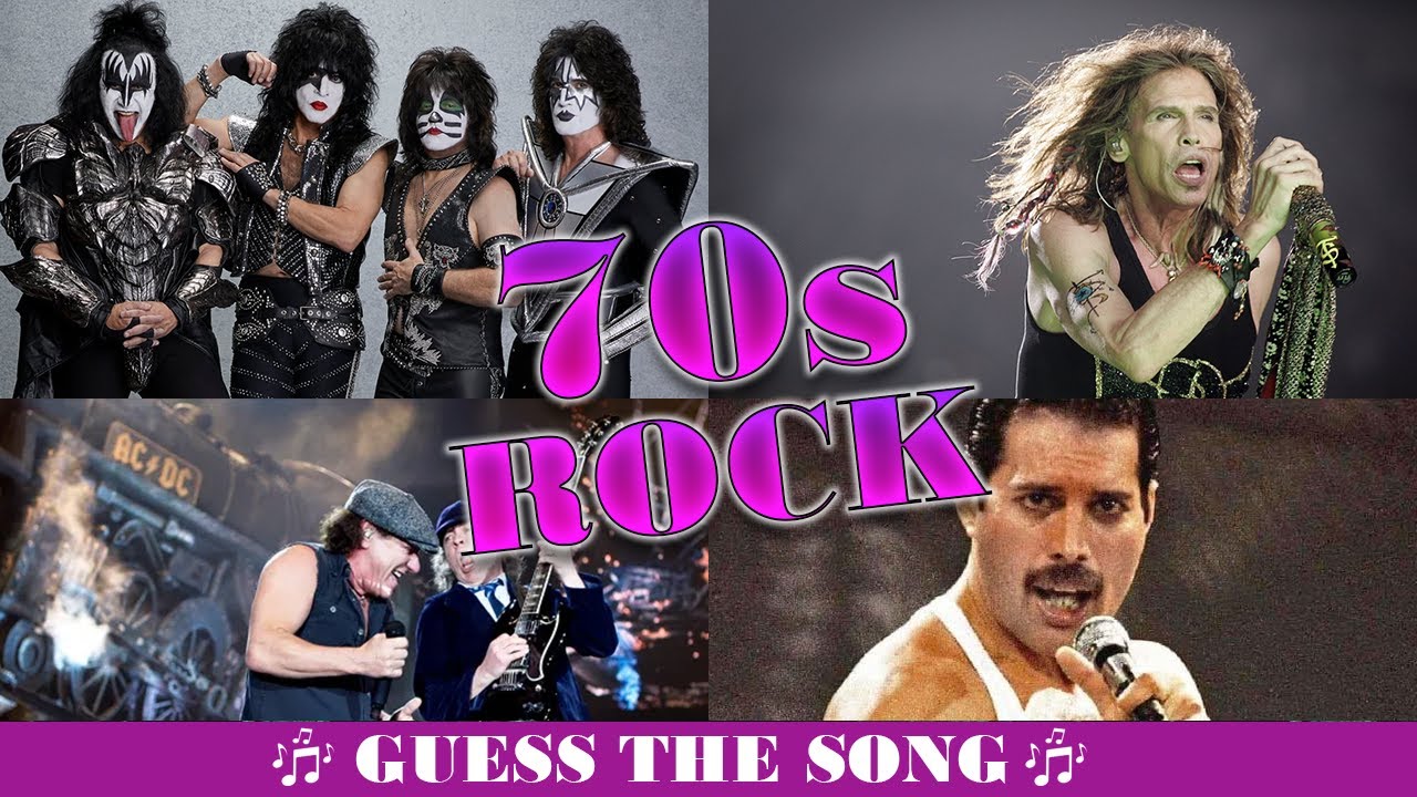 Can you name the 70s ROCK Hits?  | MUSIC QUIZ | GUESS THE SONG