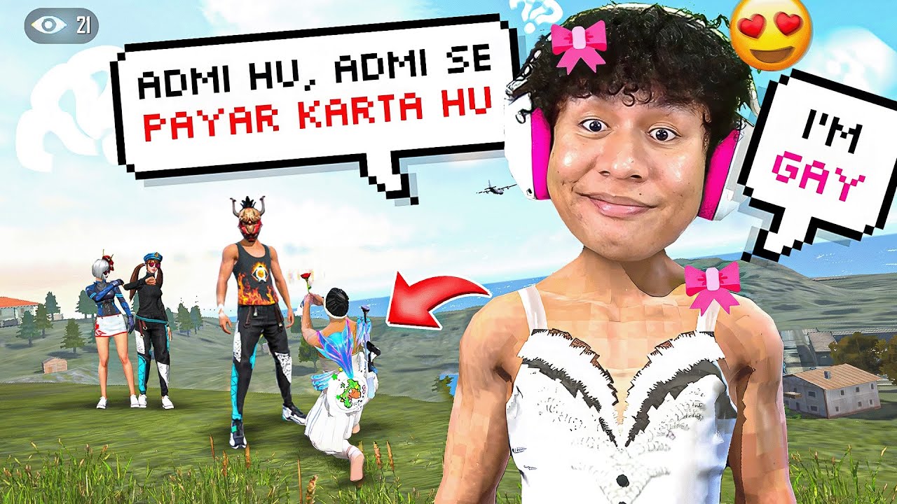 Aadmi hu Aadmi se Pyar Karta Hu Prank on Random Players 🤣 Tonde Gamer