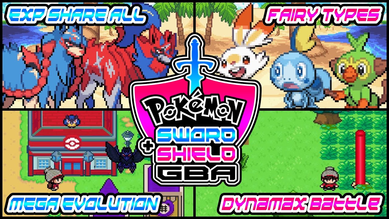 Pokemon Sword e Shield Gba Ultimate - DsPoketuber