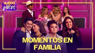 Momentos familiares que nos robaron el corazón | Juego de Voces