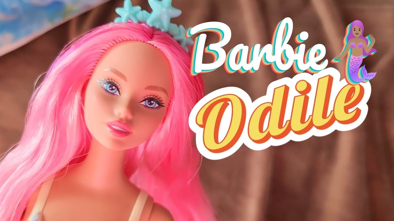Barbie Odile Mermaid 🧜🏾‍♀️✨️ the easiest unboxing and review (adult collector)