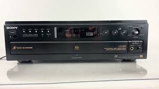 SONY Super Audio CD SACD/CD Player SCD-C222ES - For Parts