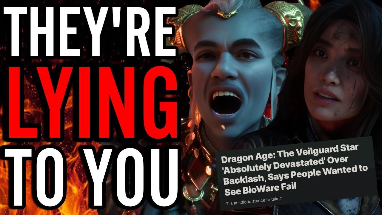 Dragon Age Writer Claims Veilguard Needed MORE Time?! WOKE Actress Defends  Bioware From The CHUDS!!