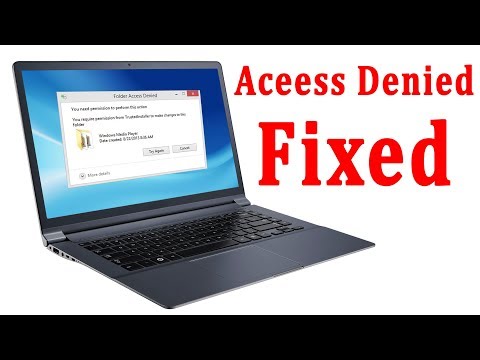 Fixed  Remove Access Denied file or folder