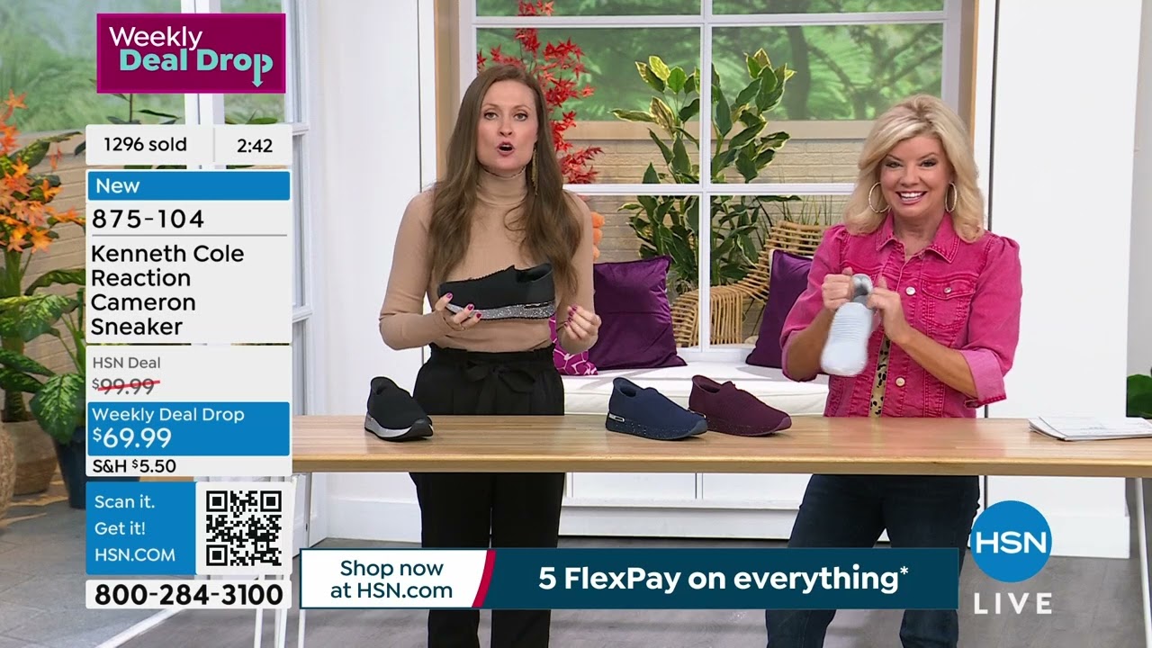 Kenneth Cole Reaction Cameron EZ ON Glitz Sneaker