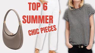 The ONLY 6 Essential Clothes YOU NEED To Look Stylish All Summer
