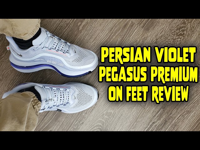 Nike Pegasus Premium Persian Violet On Feet Review (HQ2592 004 