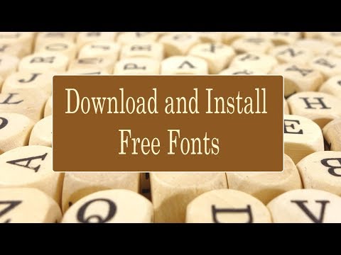 Video: Paano I-install Ang Lahat Ng Mga Font Sa Iyong Computer