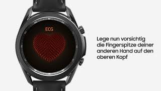 Samsung Galaxy Watch3: EKG und Sauerstoffsättigung messen - YouTube