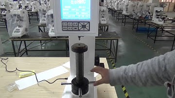 R-150D Digital Rockwell hardness tester installaton video