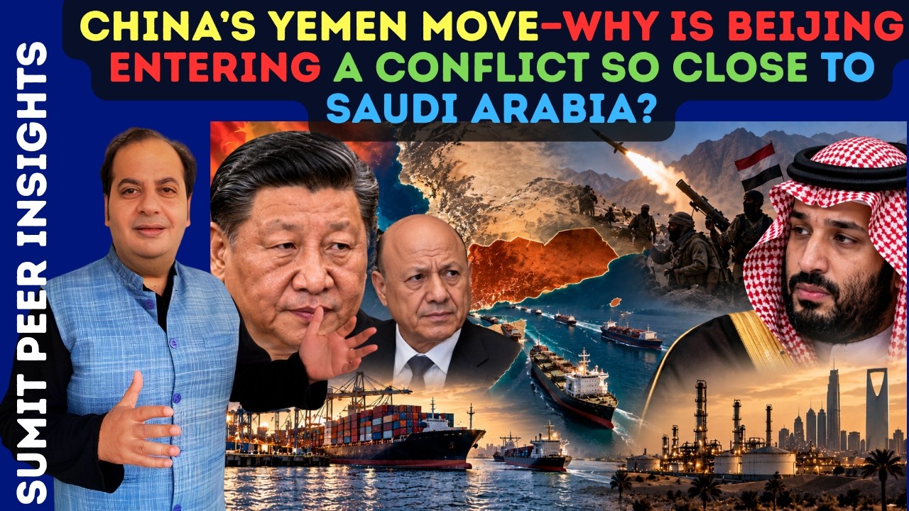 China’s Yemen Move—Why Is Beijing Entering A Conflict So Close To Saudi Arabia? || SUMIT PEER