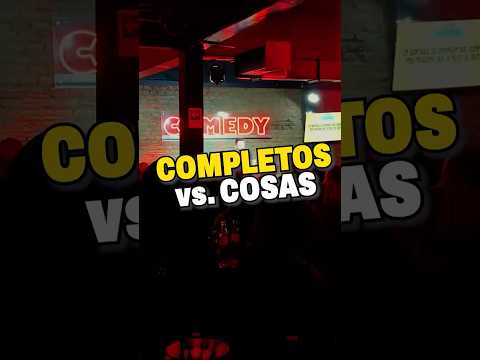 Completos vs. cosas. Vení a reírte y a jugar “Datazo o chamuyo” conmigo en mi show de stand up.