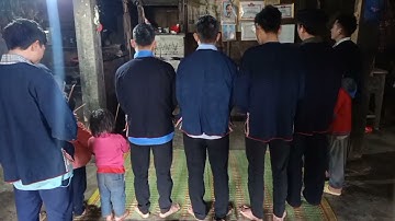 iu miền stui hiáng! lễ bái tổ tiên tết nguyên đán của dân tộc dao đỏ.