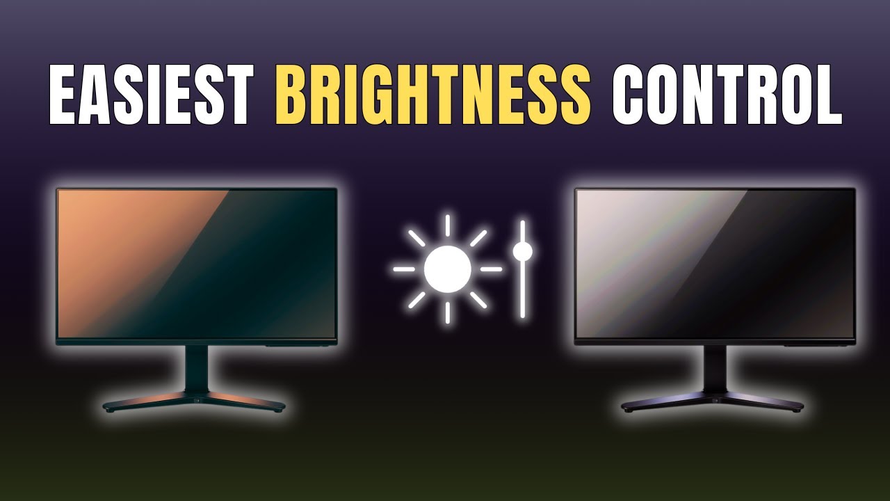 This (Free) App Makes Dual Monitor Brightness Control Effortless