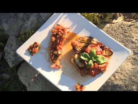 recette-:-saumon-grillé-et-gratin-d'aubergines---météo-à-la-carte