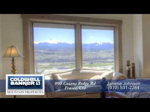 990 Cozens Ridge, Fraser, CO home video tour