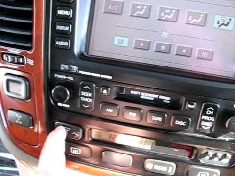 Test Drive of 2002 Lexus LX470 Pre-Purchase Vehicle Inspection Interior