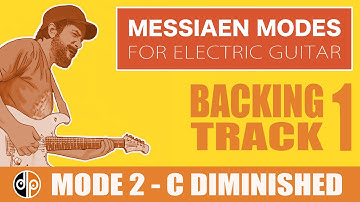Messiaen Mode 2 (C Diminished Scale) - Fusion Backing Track 1  (140bpm)