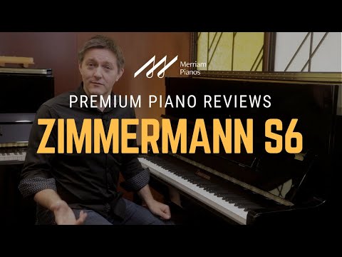 🎹Zimmermann S6 Upright Piano Demo &amp; Review - Designed by C. Bechstein🎹