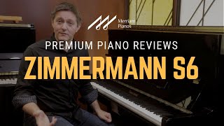 🎹Zimmermann S6 Upright Piano Demo & Review - Designed by C. Bechstein🎹