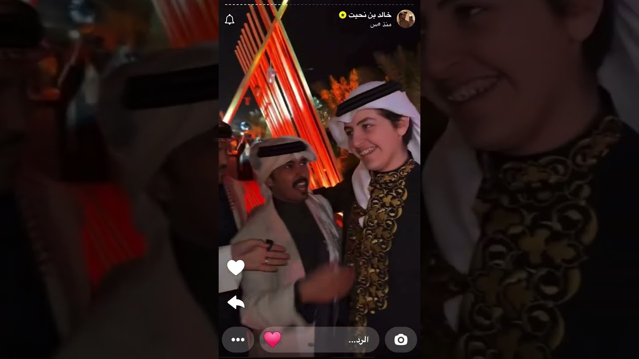 نبي من طولكم 😂|سنابات خالد النحيت في معرض دخون الاماراتية