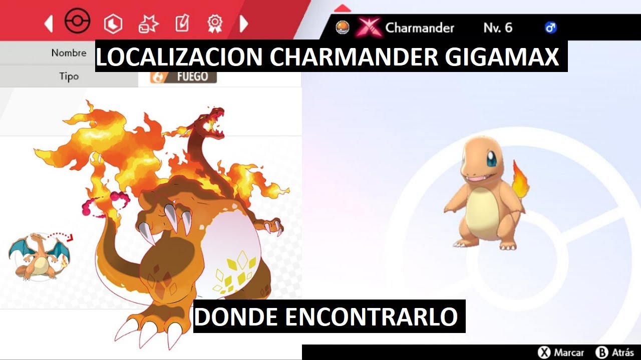 Como ATRAPAR a CHARMANDER POKEMON ESPADA Y ESCUDO HOW to CATCH