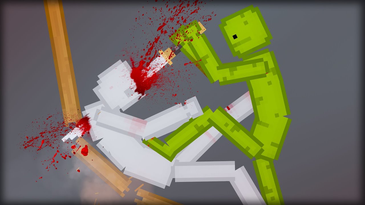 Melon Humans Fight People in People Playground