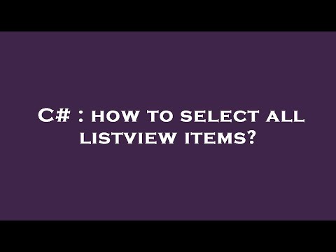C# : how