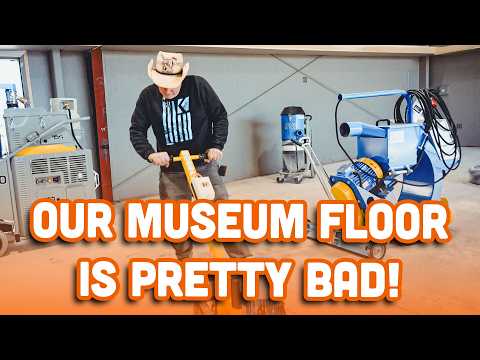 OUR FLOORS WERE BAD! Runyon Surface Prep to the Rescue!