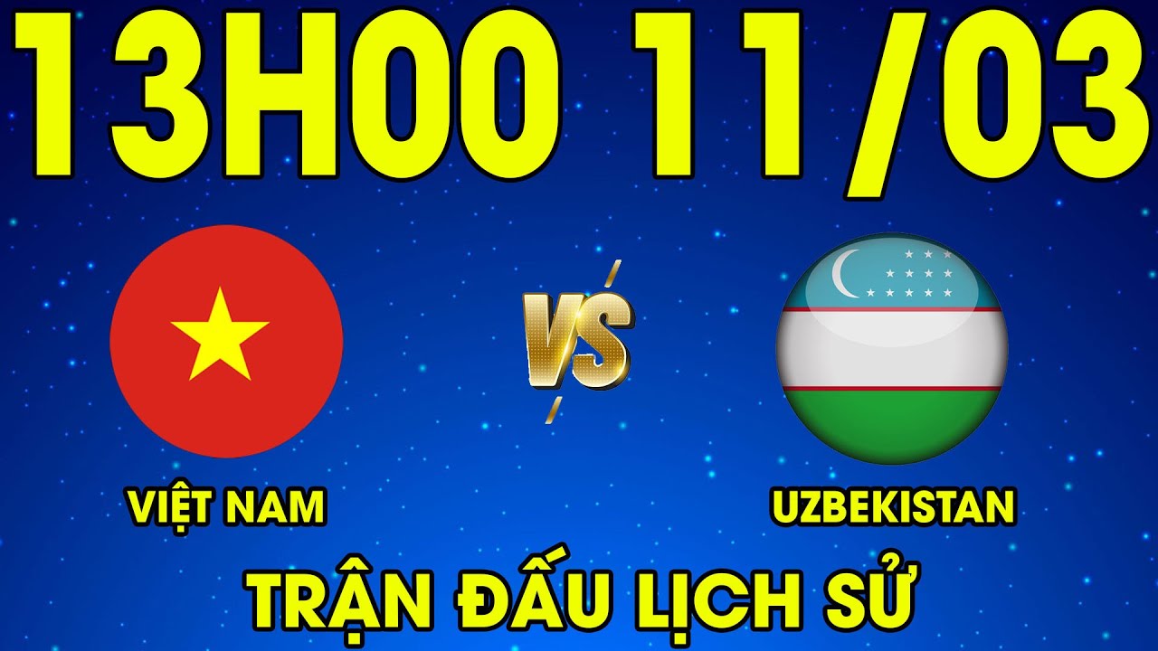 🔴Việt Nam – Uzbekistan | Học Trò Thầy Park Đã Thể Hiện Sức Mạnh Tuyệt Đối Trước Kỳ Phùng Địch Thủ!