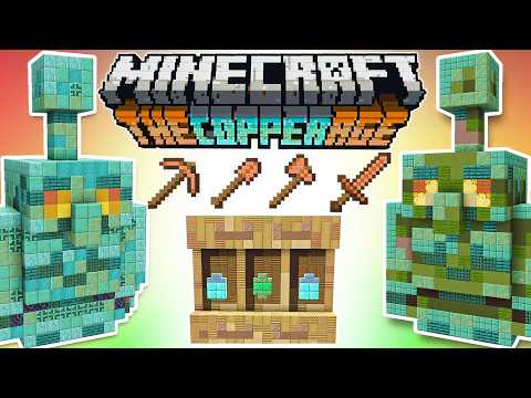 ✅ MINECRAFT Copper Age REVIEW COMPLETA 1.21.9 [RESUMEN] Español