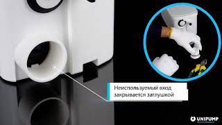 Канализационная насосная станция UNIPUMP SANIVORT 255M. КНС станция.