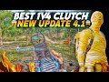 UNSTOPPABLE 1v4 CLUTCH in NEW UPDATE 4.1 😱🔥 #pubgmobile 