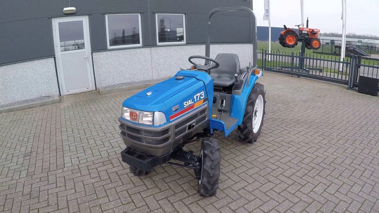 Iseki Sial 173 4wd / 0919 Draaiuren - YouTube