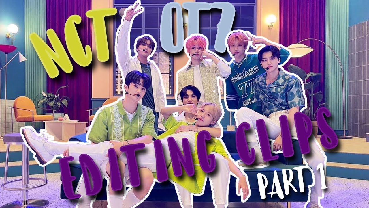 ❒ ❝nct dream ot7 clips for editing❞ ᨓ