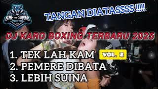 TEK LAH KAM VOL.2 X PEMERE DIBATA X LEBIH SUINA || DJ KARO BOXING TERBARU 2025 (PaPa Gond'S Remix)