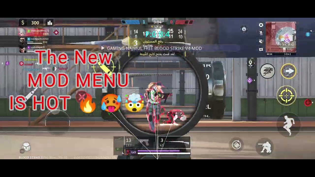 Blood strike free mod menu join me in telegram Link in Comment 👇👇👇