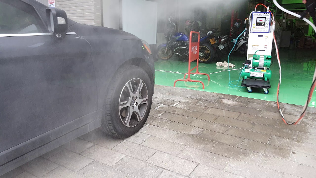 Effective Disinfection -Car Outside -OTS-3000 Manual Liquid Electrostatic Sprayer- Disinfection--G5