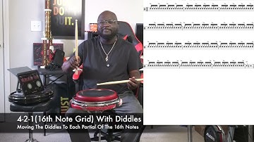 “16th Note Grid with Diddles 🥁 | Snare Drum Exercise for Speed & Control”