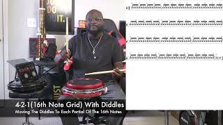 “16th Note Grid with Diddles 🥁 | Snare Drum Exercise for Speed & Control”