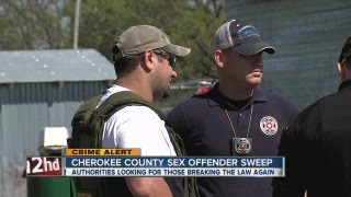 Sex offender sweep