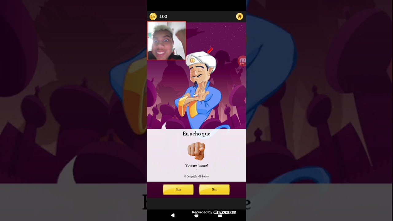 Jogar Akinator eu consegui zerar ??