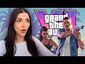 Girl Gamer Reacts To GTA VI Trailer 2 Krissy Plays