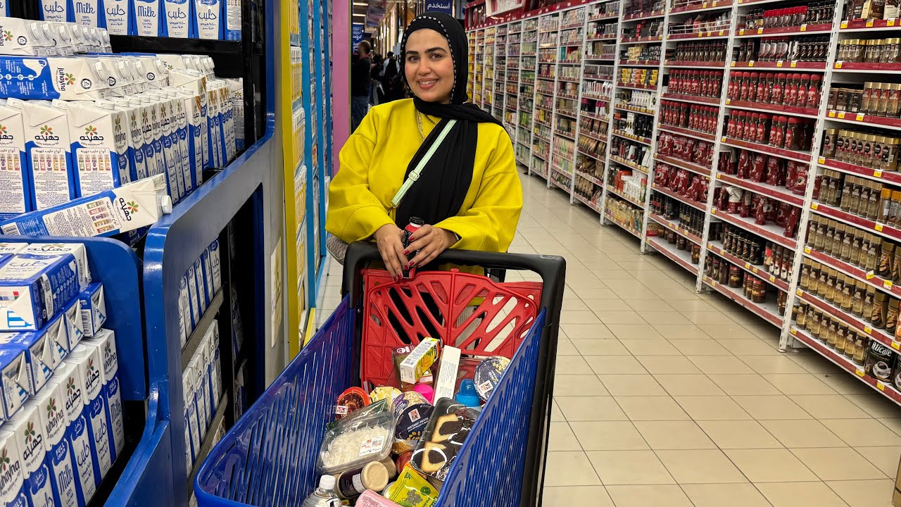 واخيراً اكبر فيديو مشتريات الشهر 💃🏼التلاجه فرحت لولولولي 🥰